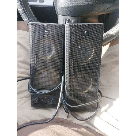 Other Logitech S264a Computerportable Speakers Black Tested And Work